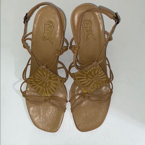 Carlos Santana Leather Sandals - Picture 2 of 7